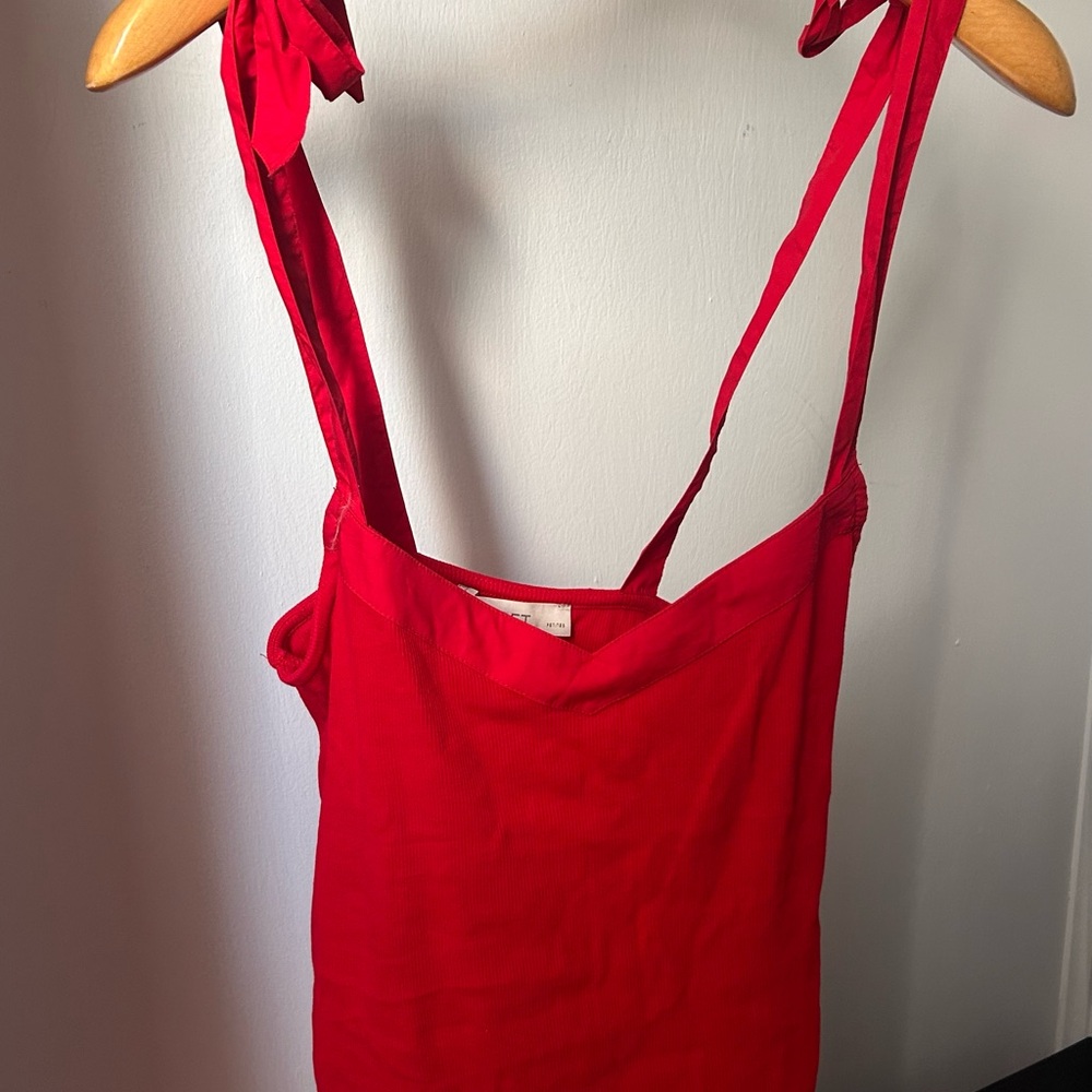 Elegant Red Women's Top
